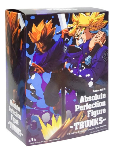 Figura Dragon Ball Z Trunks Saiyan Espada Escultura Pvc A