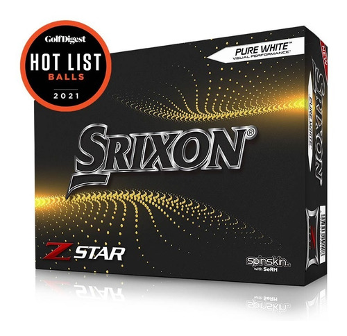 Imagen 2 de 9 de Pelotas Golf Srixon Z Star Blancas Promo 3x2 Docenas