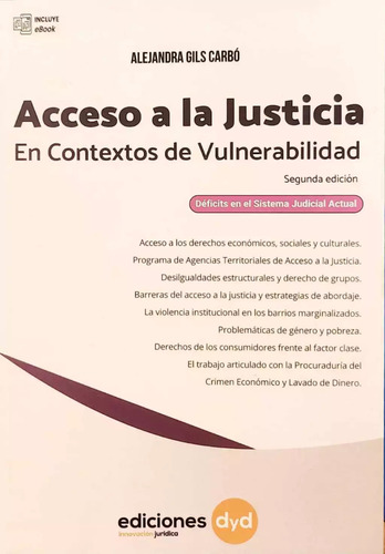 Acceso A La Justicia En Contextos De Vulnerabilidad