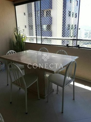 Imagem 12 de 16 de Apartamento Alto Padrão À Venda Em Alphaville/barueri | 154m² | 4 Dormitórios | 3 Vagas | De Fácil Acesso A Castelo - Cncl1084