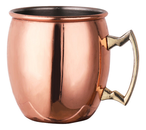 Taza De Cóctel De Acero Inoxidable De 18 Oz Con Asa Para Bar