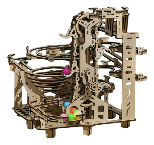 Marble Run Rompecabezas De Madera 3d Creativo Rompecabezas
