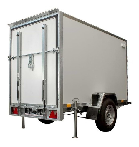 Imagen 3 de 12 de Trailer Temared Box -750 Kg - Sin Frenos