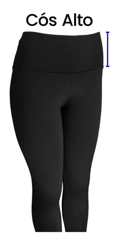 Legging Peluciada Termica P/ Inverno Cós Alto Fitness Suplex