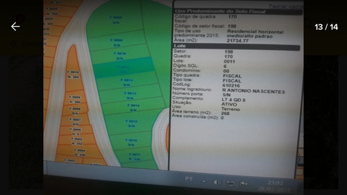 Vendo Terreno 270 M2 Declive No Jaçana