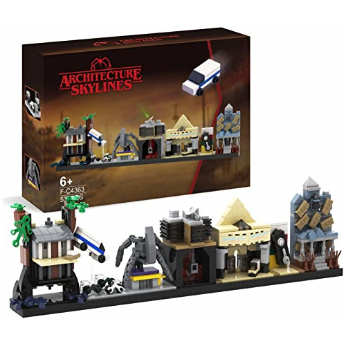 Architecture Skylines Building Blocks Toy For Tv Fans Compat