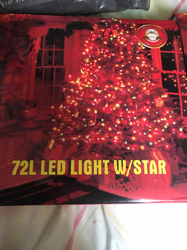 Luces De Navidad De 72 Bombillos Led