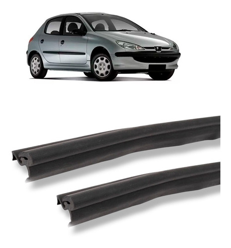 Par Pingadeira De Porta Peugeot 206 98/10 207 06/14 4 Portas