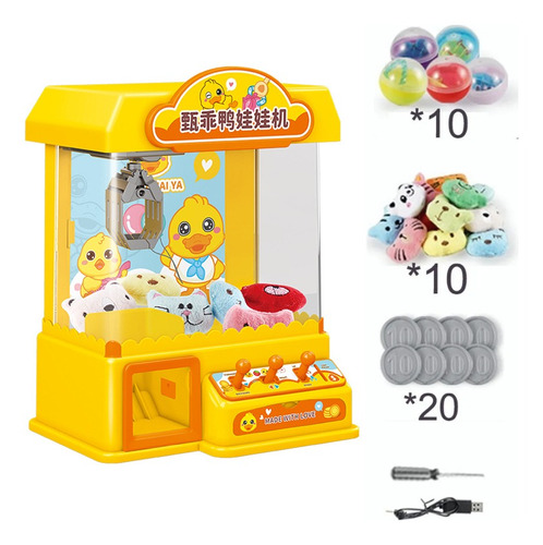 Claw Machine Toys + 10 Muñecos De Peluche Muñecos De Peluche