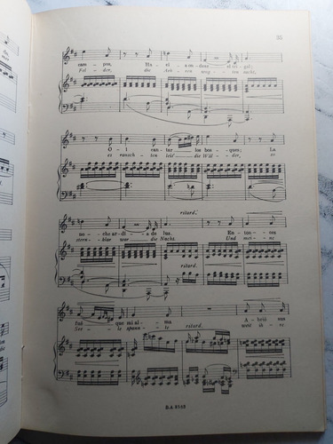 Imagen 7 de 9 de Antiguas Partituras Schumann Para Piano. 12 Lieder. Ian 493