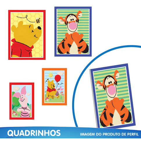 Kit Festa Fácil Ursinho Pooh Decoração De Aniversário