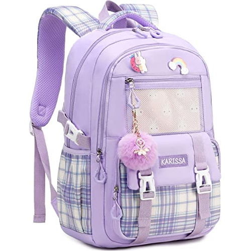 Ao Ali Victory Girls Backpack 15.6 Inch Laptop School Dwgsk