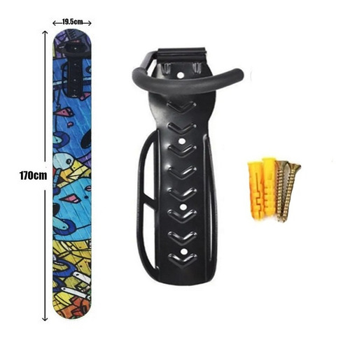 Soporte Bicicleta Pared 30kg Vertical + Tornillos