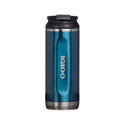 Termo Vaso Igloo Flip N Sip 16 Onzas 473 Ml Azul Moderno