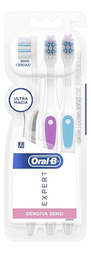 Cepillo de dientes Oral-B Expert Gengiva Sensi ultra suave x 3 unidades