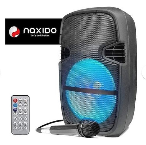 Parlante Portatil Bluetooth Karaoke C/mic Radio-naxido 8plus