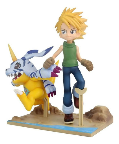 Figura de acción Banpresto Yamato & Gabumon