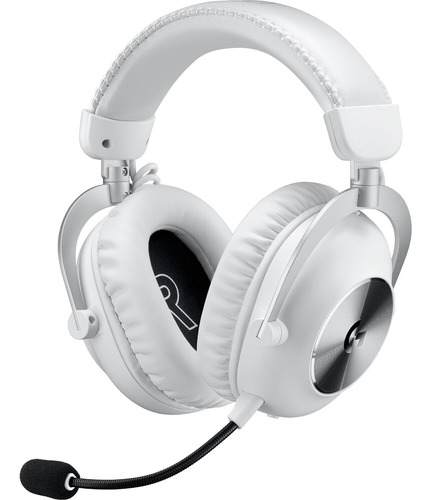 Auricular Logitech G Pro X 2 Lightspeed, Bt, 3.5mm White