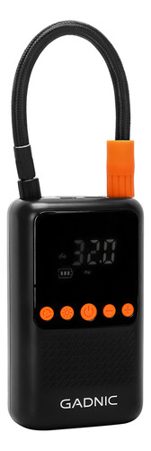 Inflador Inálambrico Gadnic 12v 4000mah Multifunción Apagado Automático