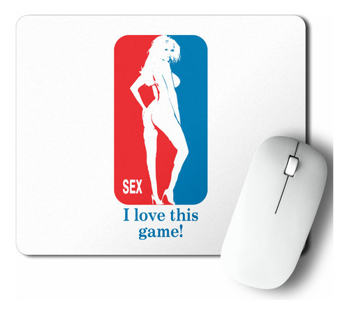 Mouse Pad I Love This Game (d0249 Boleto.store)