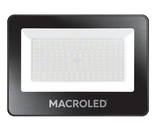 Reflector Led 150w Ip65 Exterior 13500l Macroled Blanco Frio