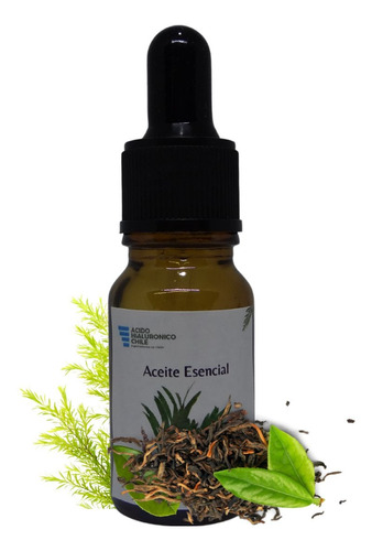 Aceite Esencial De Tea Tree 100% Puro Y Orgánico 10 Ml