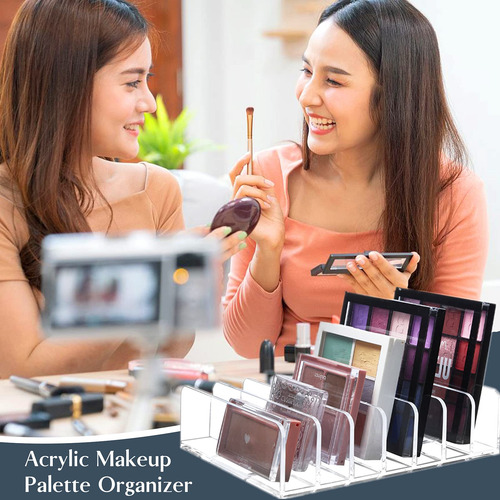 Organizador De Maquillaje Tuzazo, Paleta Acrílica De Sombras