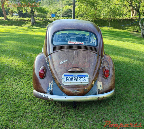 Volkswagen Fusca 1965 Ratlook Rat Look Hood Ride Poaparts