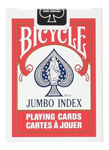 Bicycle Playing Cards Juego De Naipes Jumbo Index Deck