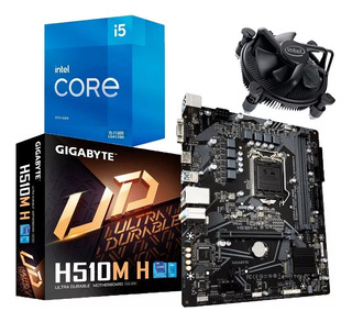 Combo Board H510m Procesador Intel Core I5 11400 Pc