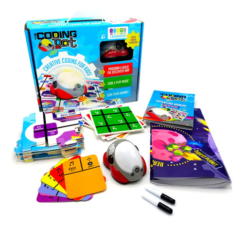 Mukikim The Coding Bot - Robot De Juguete Educativo Stem Par