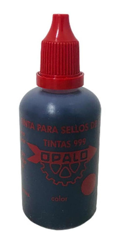 Tinta P/ Sellos De Goma Opalo 999 Rojo (60cc)