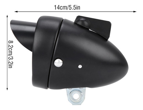 Lámpara Led Super Light Retro Front Vintage Para Bicicleta