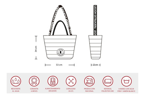 Imagen 8 de 8 de Tote Shopper Xl Mitología