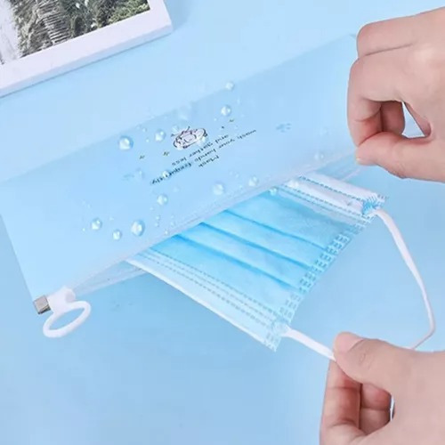 Funda Porta Mascarillas Con Diseño Niños 12 Unidades Colores Color Variado