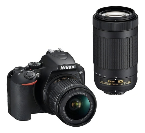Nikon Kit D3500 + 18-55mm VR DSLR color negro