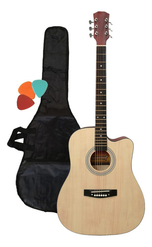 Guitarra Acustica Sunset De Adultos Cuerdas De Acero 41 PuLG