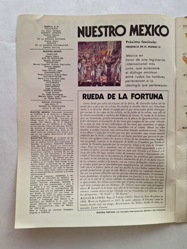 Presencia En El Mundo - 3 Partes / Nuestro México - Revista (Usado)