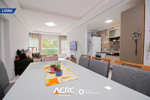 Imagem 1 de 15 de Acrc Imóveis - Apartamento Com Sacada Integrada E Churrasqueira Para Venda No Bairro Do Salto - Ap03577 - 68066346