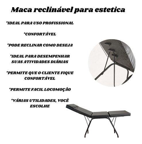 Kit Maca Dobrável + Escada + Mocho Com Regulagem