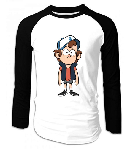 Camiseta  Gravity Falls Manga Larga Camibuso