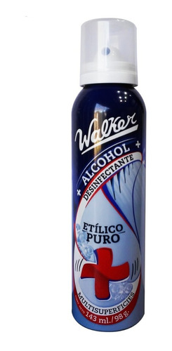 Desinfectante Walker 143cm Alcohol En Aerosol 