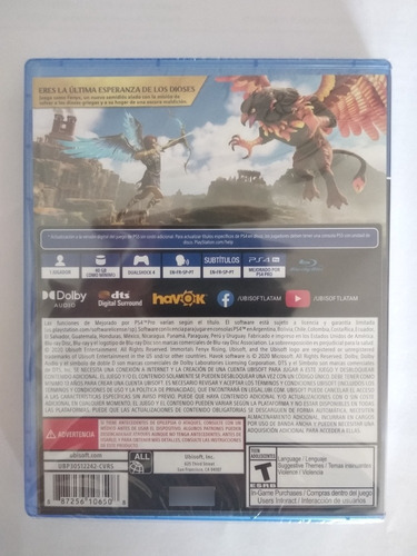 Imagen 3 de 5 de Immortals Fenyx Rising Ps4 Juego Fisico Sellado Sevengamer