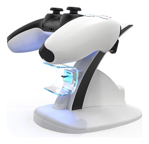 Cargador Doble Stand 2 Puertos Para Ps5 Controles Dualsense