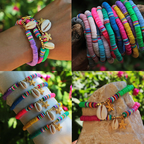 Cuentas De Disco Diy Pulsera Collar Pendientes 4 Mm