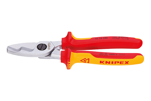 Pinza Cortacables 2 Filos Aislada 1000v - Knipex Kn2516