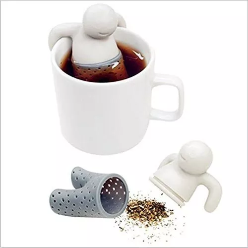 Infusores De Té De Silicona Con Forma De Personita