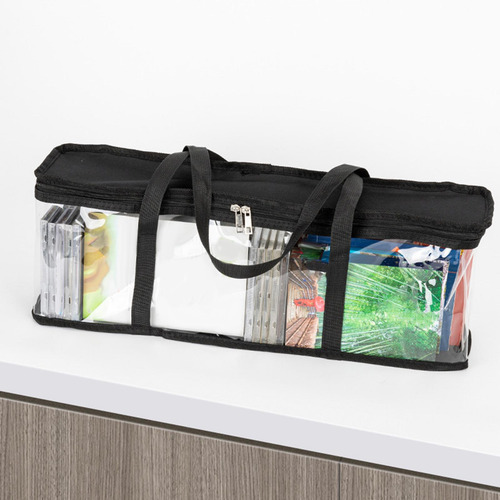 Cd Funda, Soporte Con Asas Bolsa De Almacenamiento De Cd