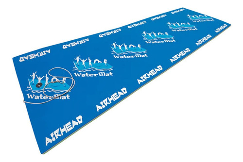 Airhead Alfombrilla De Agua Fun Mat 18 Plus, Verde/azul, 18'