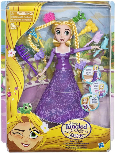 Hasbro Disney Enredados Spin 'n Style Rapunzel